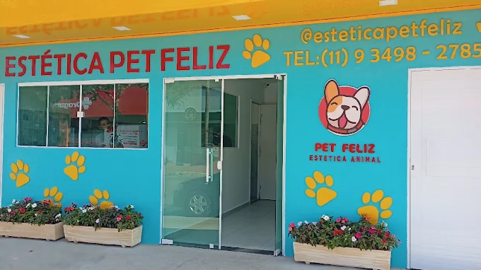 Fachada Estética Pet Feliz Atibaia